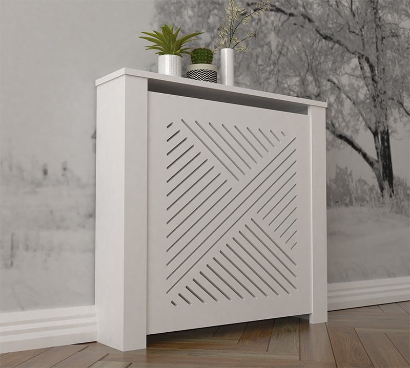 Cubreradiador moderno blanco 203 - Cubredecor