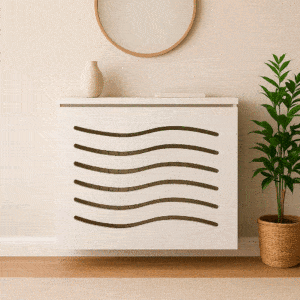 cubreradiador suspendido moderno