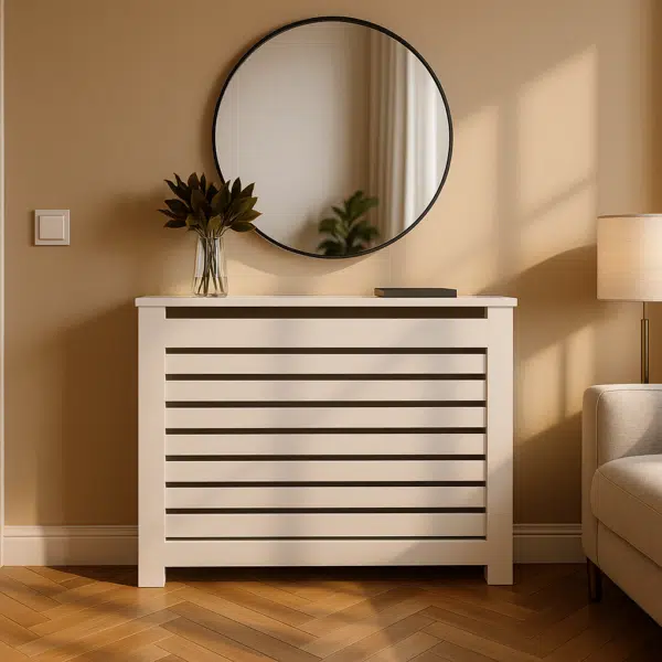 Cubreradiador clásico Nova 2 en blanco